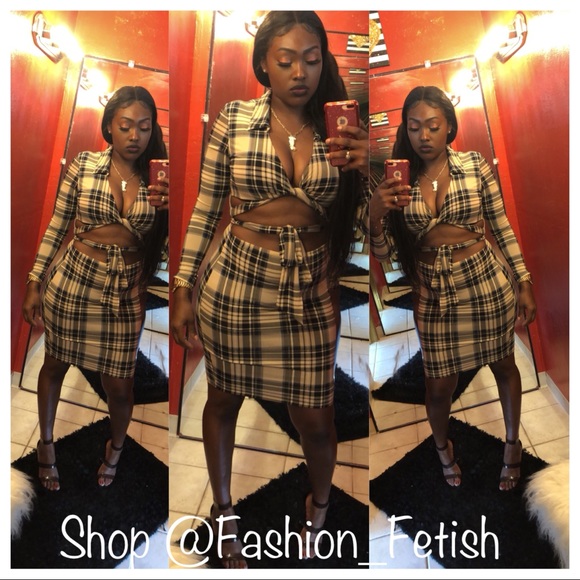 Fashion Fetish Dresses & Skirts - Plaid dress